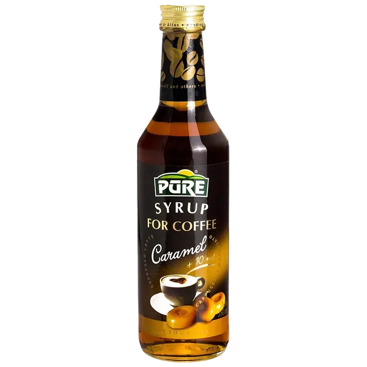 Pure Puratos kohvisiirup karamelli 350 ml