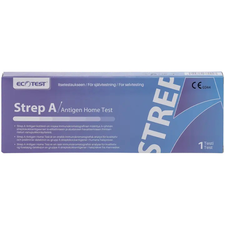 Ecotest Strep A Antigen kotitesti