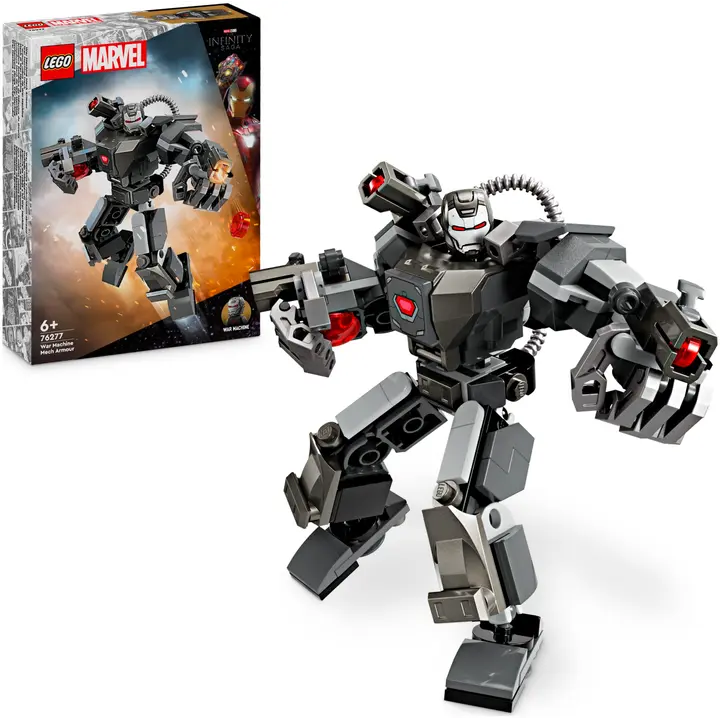 LEGO Super Heroes Marvel 76277 Sotakone-robottiasu, rakennuslelu