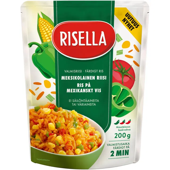 Risella Meksikolainen riisi 200g valmisriisi
