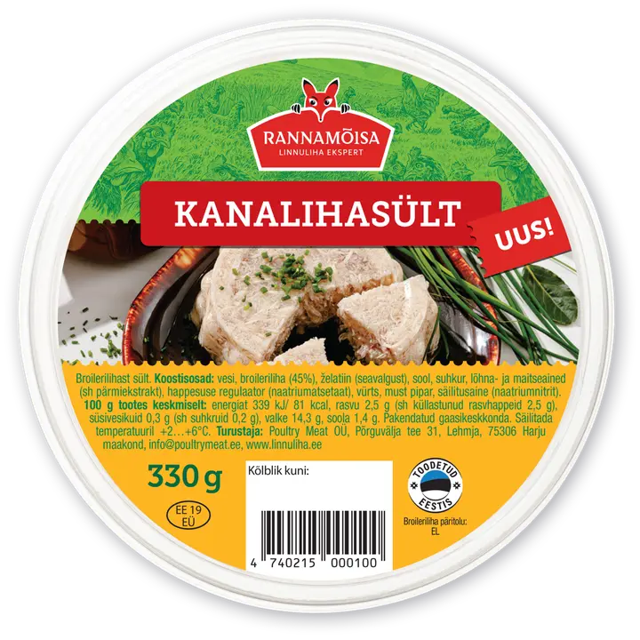 Rannamõisa Kanalihasült 330G