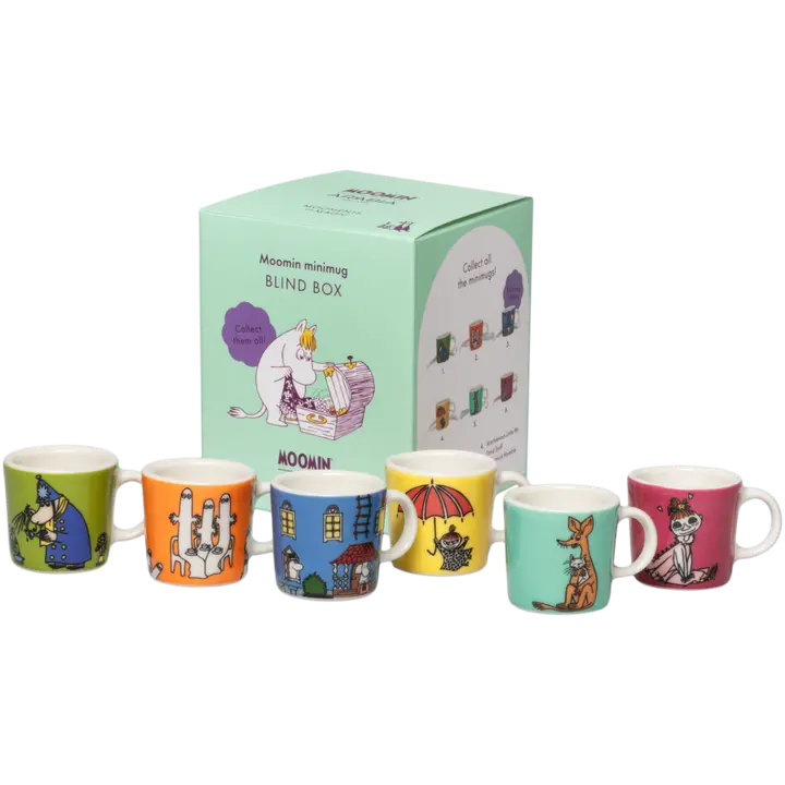 Moomin Arabia Finland minimuki Muumi yllätysboksi Klassikot