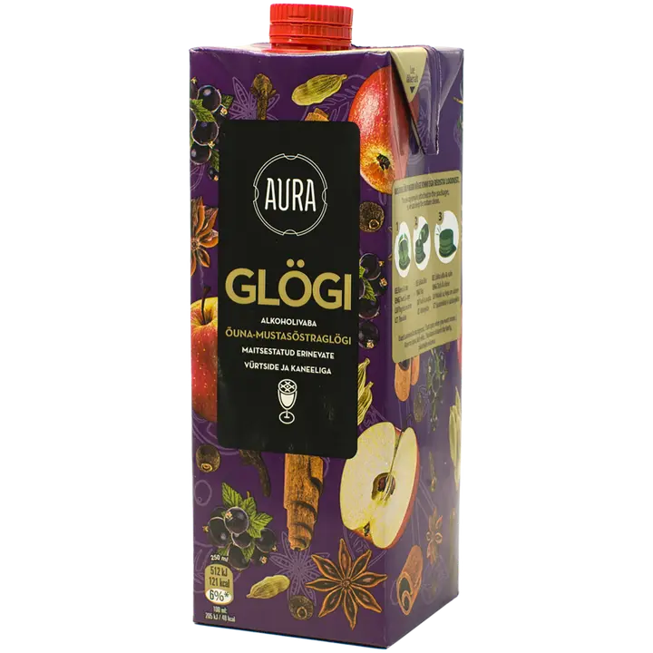 Aura Glögg Õuna-mustsõstra glögi 1 l