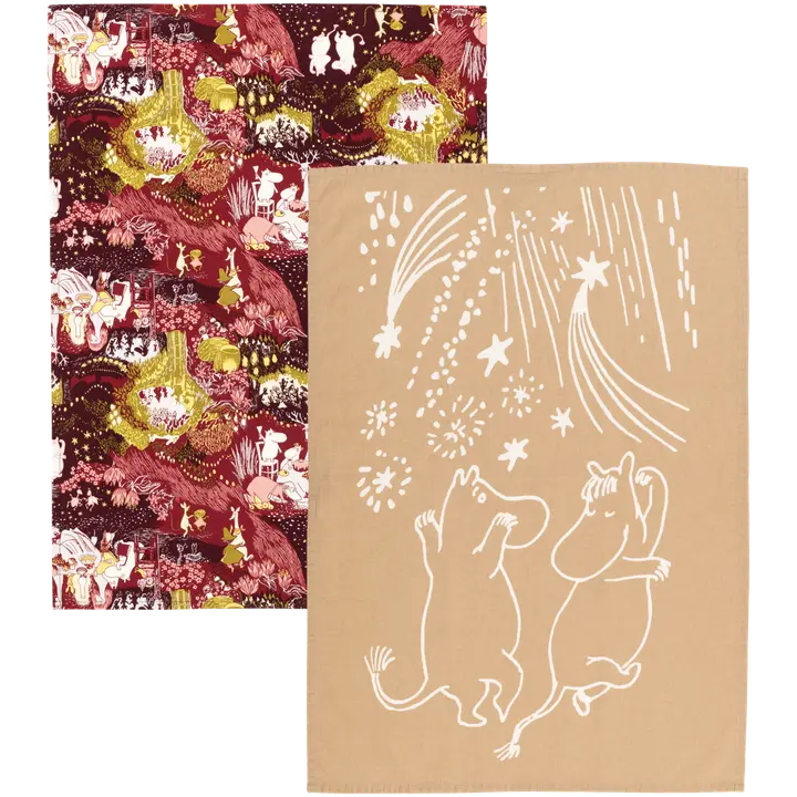 Köögirätikud 2tk 50X70 Muumide pidustustused