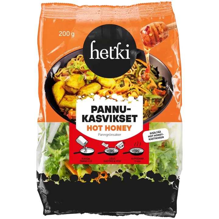 Fresh Hetki Hot Honey Pannukasvikset 200g