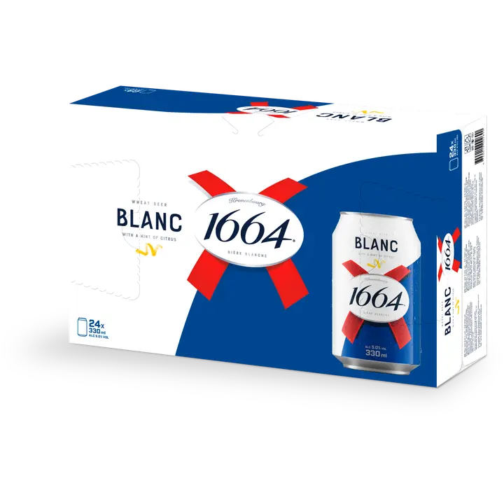 Kronenbourg 1664 Blanc õlu 5%vol 24x330 ml kohver