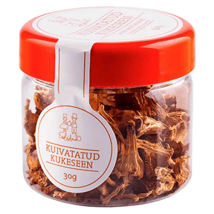Kuivatatud kukeseened 30g