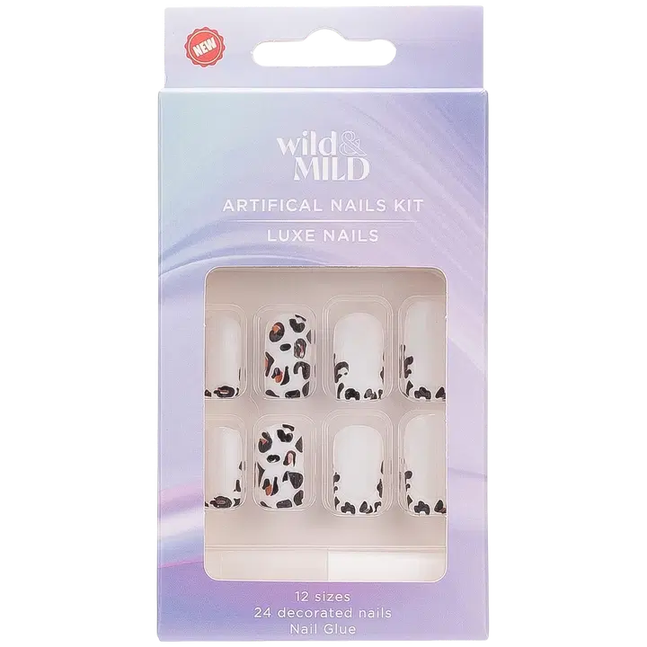 WM101 Catwalk Artificical Nails Set Wild&Mild N24