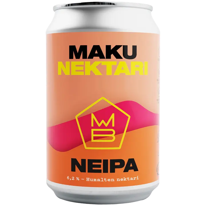 Maku Brewing Nektari NEIPA 6,2% olut 0,33l tölkki