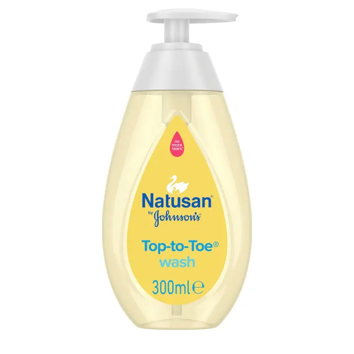 Natusan by Johnson's Top-to-toe pesuneste 300ml