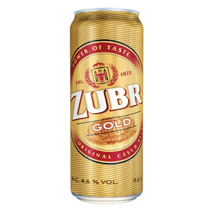 Zubr Gold õlu 4,6%vol 500ml