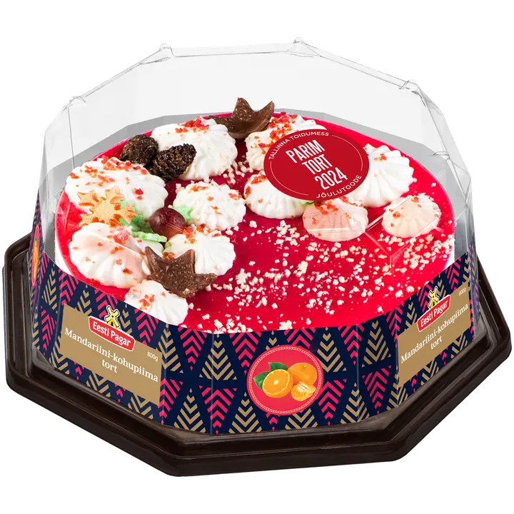 Eesti Pagar Mandariini-Kohupiima Tort 800 g