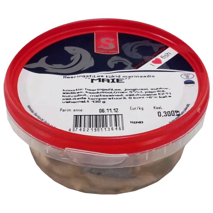 Saare Hõbe Heeringafil.Tükid Marin.Maie 300G