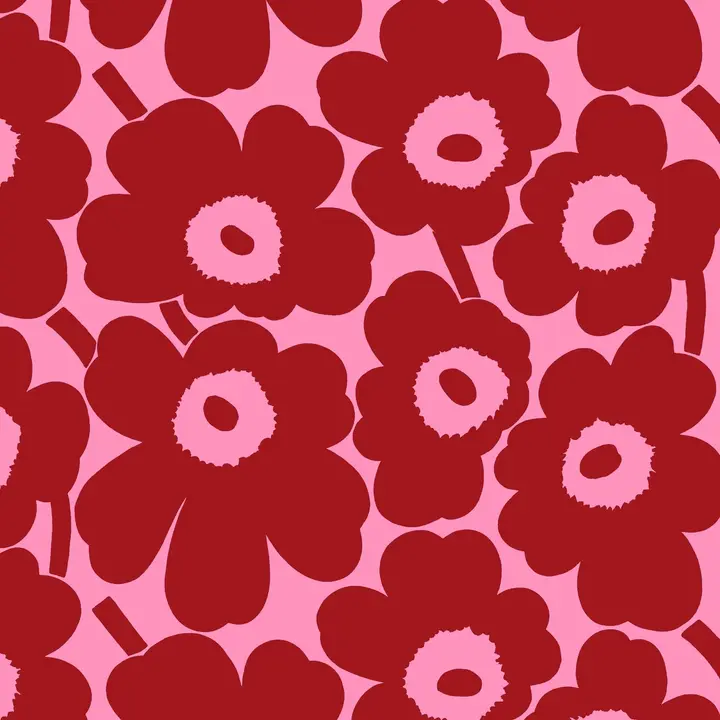 Marimekko Mini Unikko pinkkipinkki lautasliina 20kpl/24cm