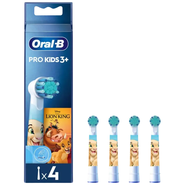 Oral-B Vaihtoharjat Pro Kids  Disney Leijonakuningas-teemalla 4 kpl
