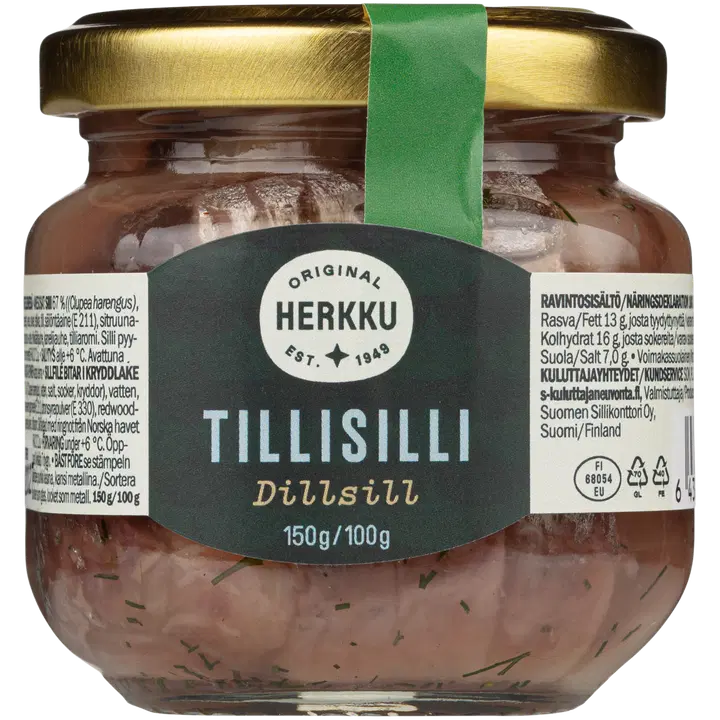 Herkku tillisilli 150g/100g