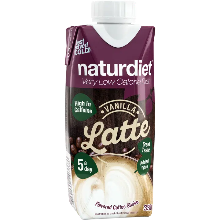 Naturdiet VLCD vanilla latte proteiinikahvi 330ml