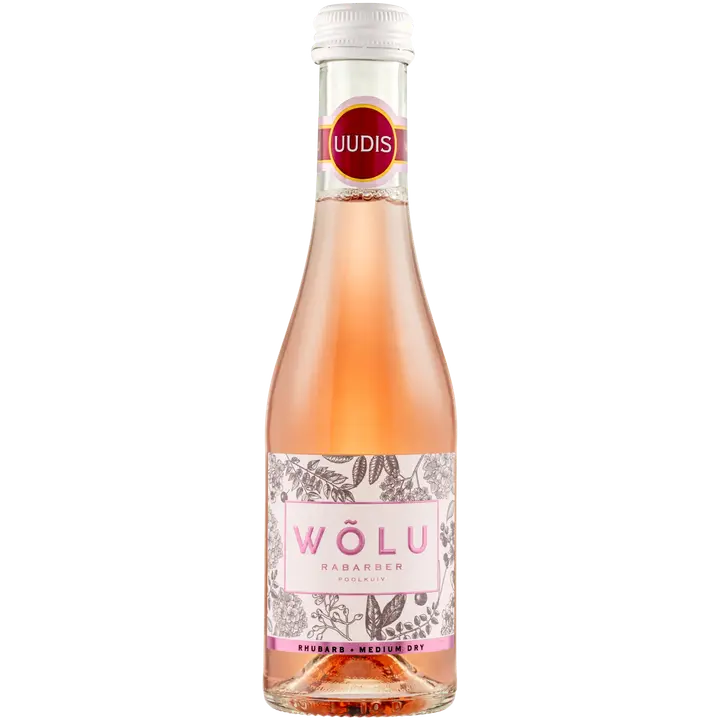 Wõlu Vahutav Rabarber gaseeritud puuviljavein 6%vol 200ml