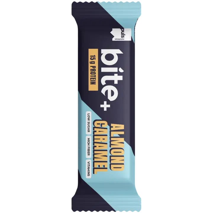 PULS Nutrition Bite+ Almond caramel proteiinipatukka 50g