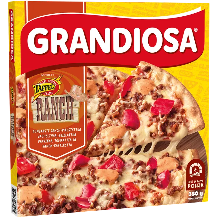 Grandiosa Ranch kiviahjupitsa 350 g