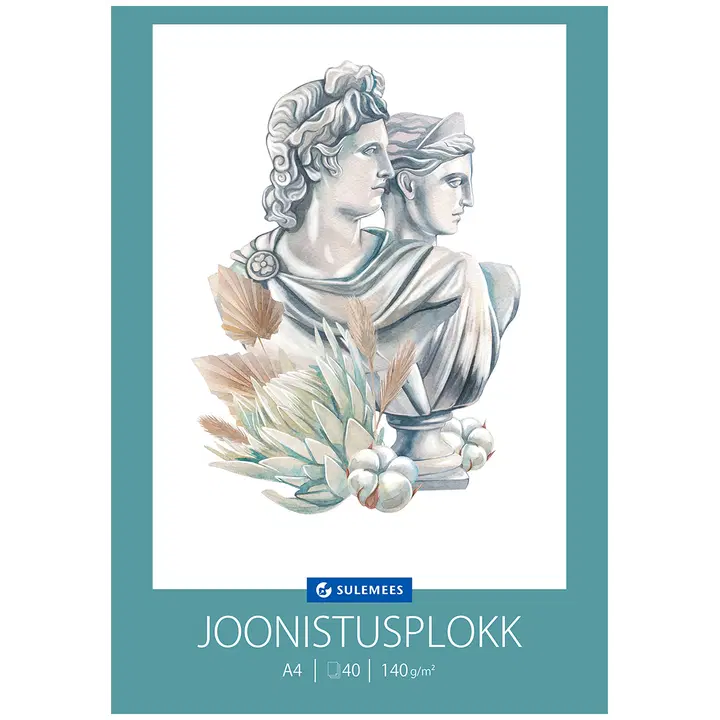 Joonistusplokk a4 140 g, 40 lehte