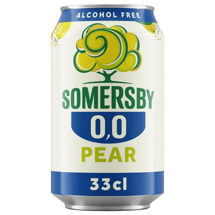 Somersby Pear alkoholiton päärynäsiideri 0,0 % tölkki 0,33 L