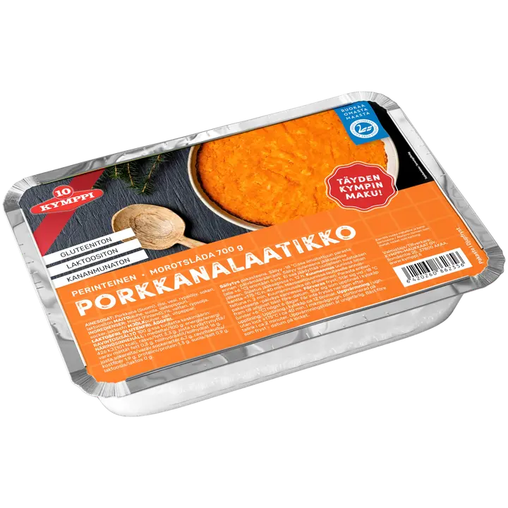 Kymppi 700 g Porkkanalaatikko pakaste