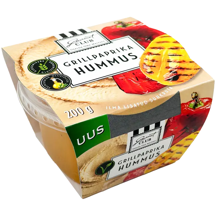 Gourmet Club Grillpaprika hummus 200g