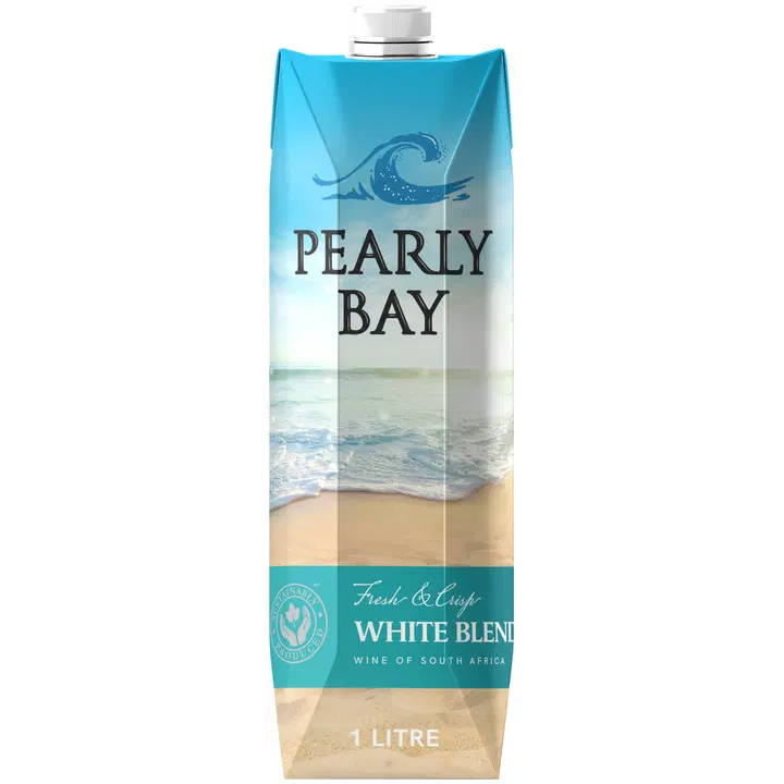 Pearly Bay White 8,0% 1L tetra pack valkoviini