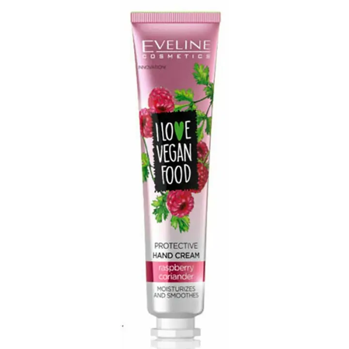 Kätekreem Eveline Cosmetics I Love Vegan vaarikas&koriander 50ml