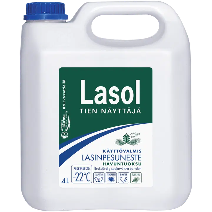 LASOL Tuulilasinpesuneste 4L Havuntuoksu - 22