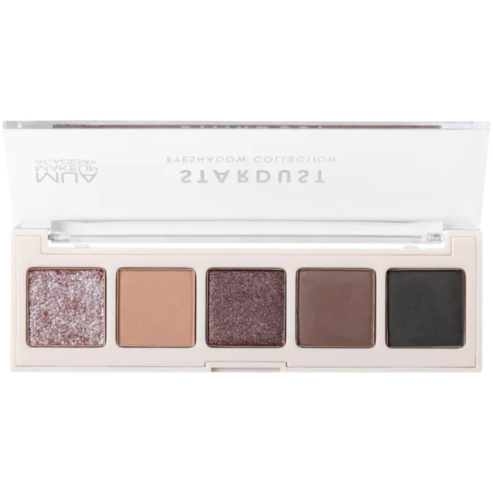 MUA Make Up Academy Eyeshadow Palette 5 shades 3,2 g Stardust luomiväripaletti