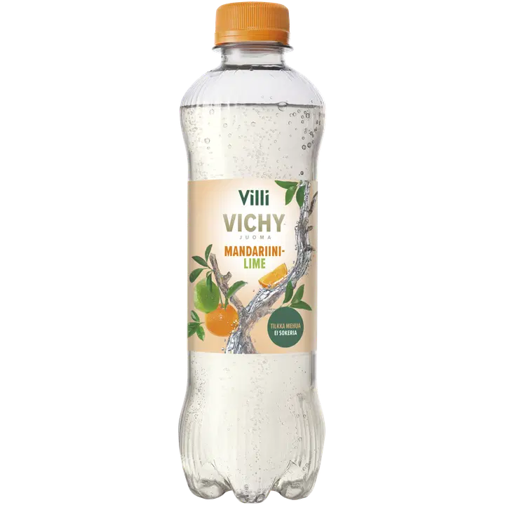 Villi Vichyjuoma mandariini-lime 0,33 l