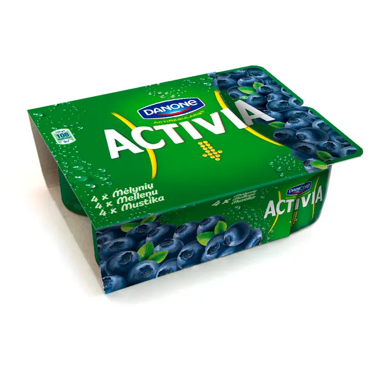 Activia jogurt 4x120g, mustika