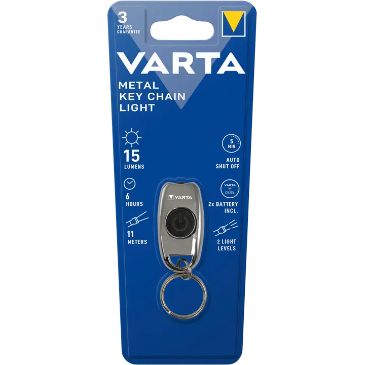 Varta Metal Key Chain avaimenperätaskulamppu