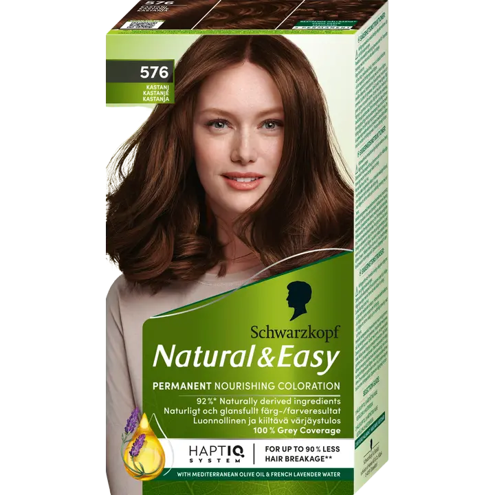 Schwarzkopf Natural & Easy 576 Kastanja hiusväri