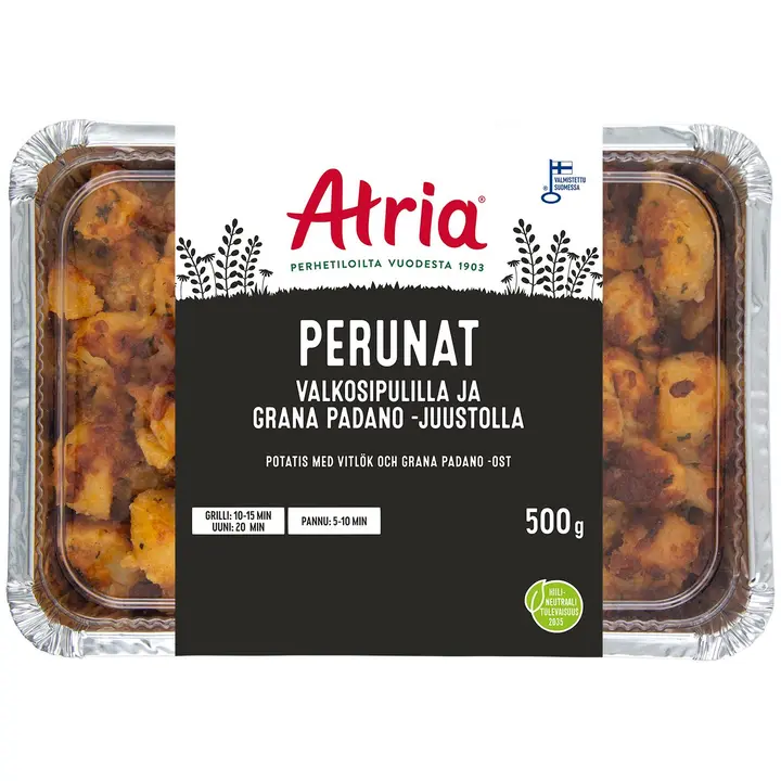 Atria Perunat Valkosipulilla ja Grana Padano -Juustolla 500g