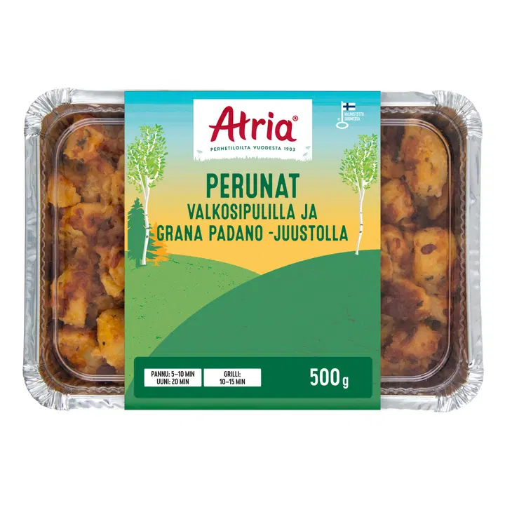 Atria Perunat Valkosipulilla Ja Grana Padano Juustolla 500g S kaupat 