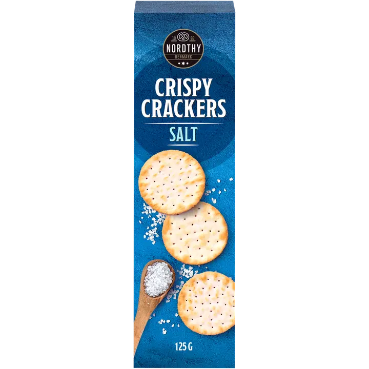 Nordthy Crispy Crackers Salt 125g