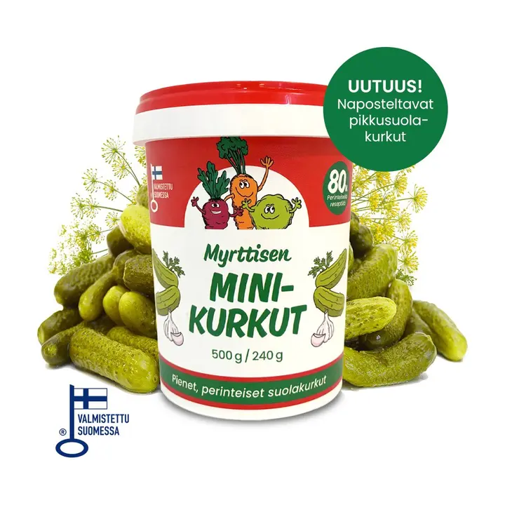 Myrttisen Minikurkut 240 g