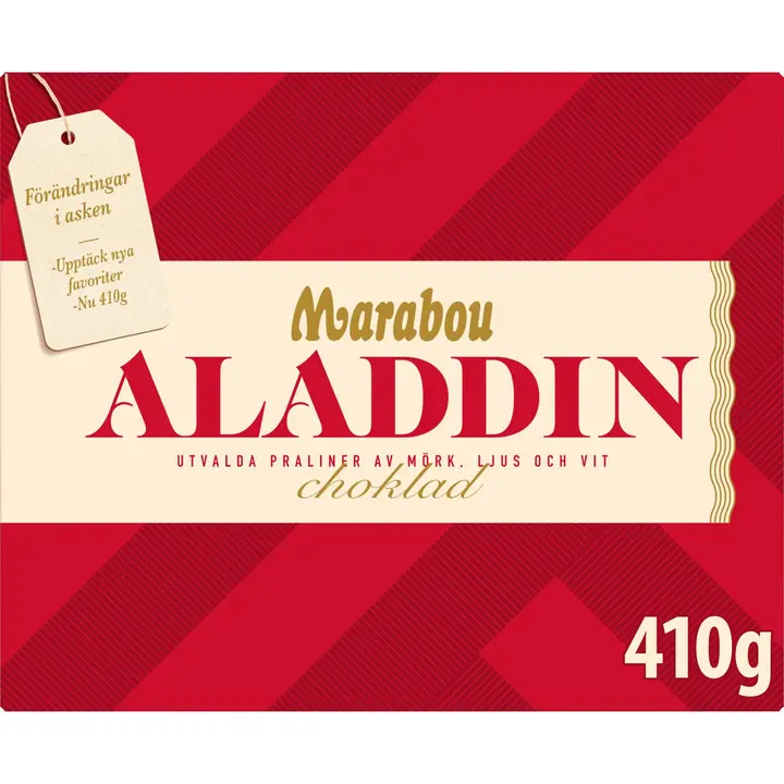 Marabou Aladdin kommikarp 410g