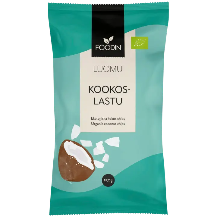 Foodin Kookoslastu, luomu 150g