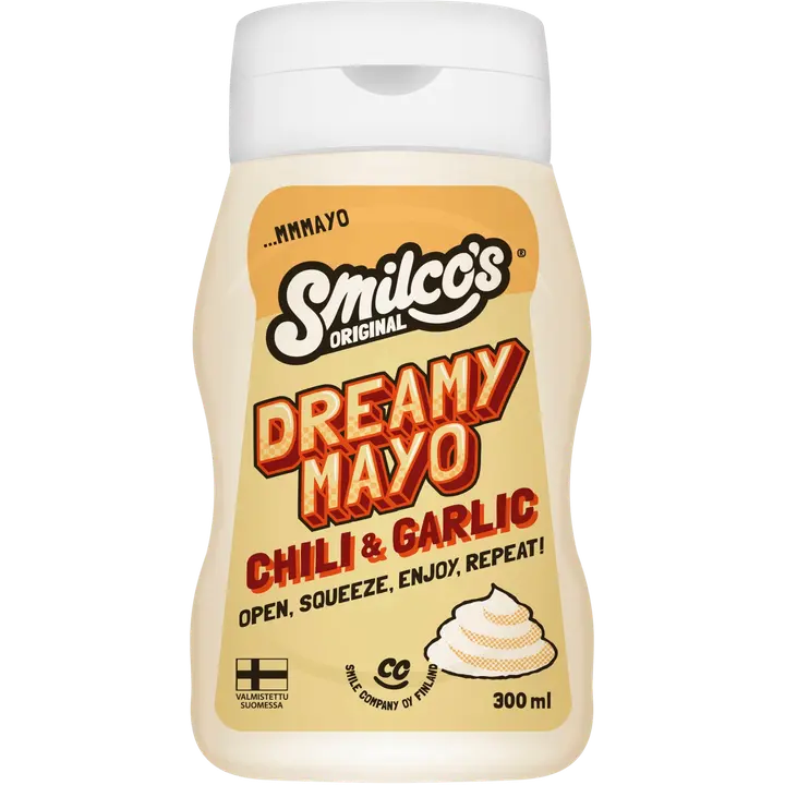 Smilco's Dreamy Mayo Chili-Valkosipuli 270g