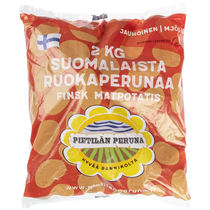 Pietilän Peruna Oy Perunapussi jauhoinen 2 kg