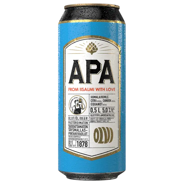 OLVI APA 5,0% olut 0,5 l tlk