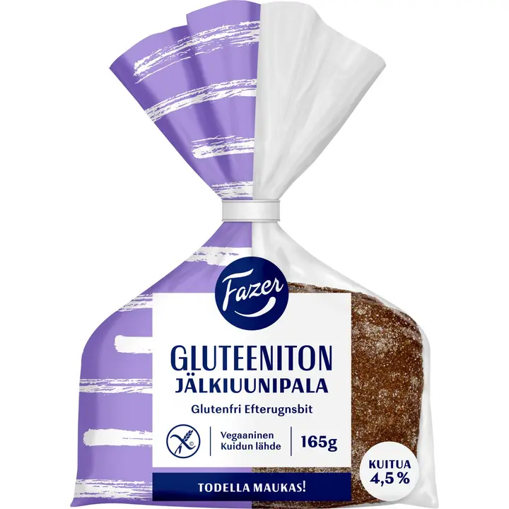 Fazer Gluteeniton Jälkiuunipala 3kpl 165g