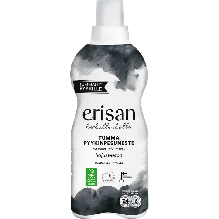 Erisan Hajusteeton  Tumma Pyykinpesuneste 850 ml