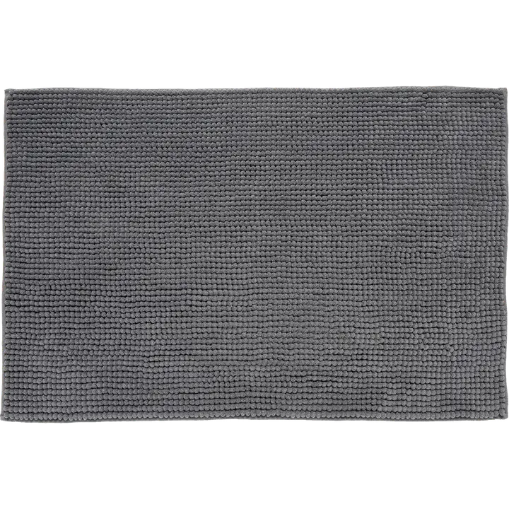 House kylpyhuoneen matto Chenille 50 x 80 cm harmaa