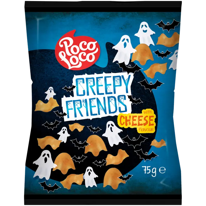 Poco Loco Halloween Creepy Friends juustumaits.kartulisnäkid 75g