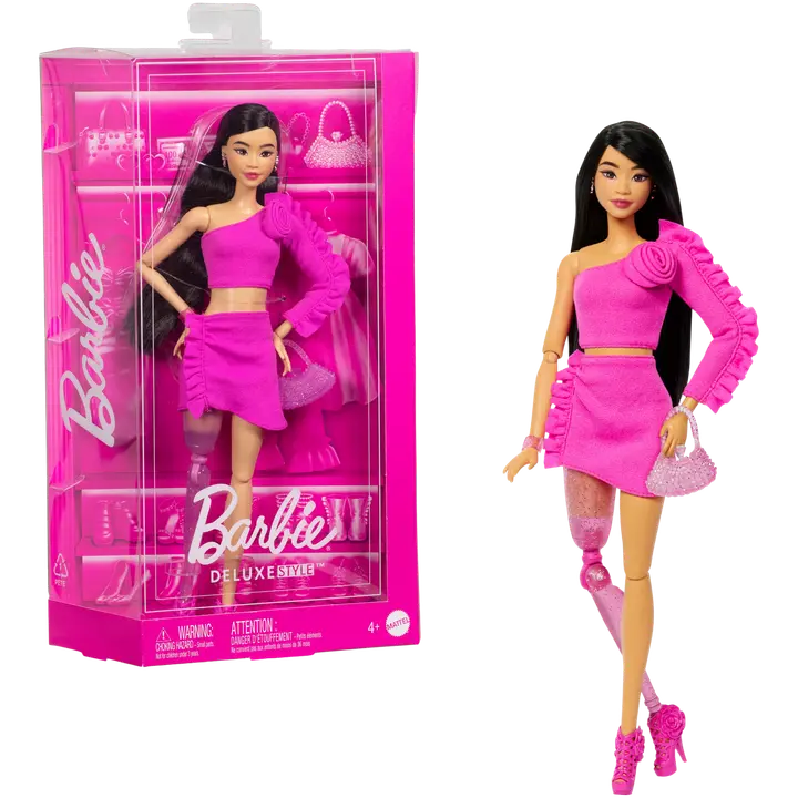 Barbie® Deluxe Fashionistas proteesjalaga nukk